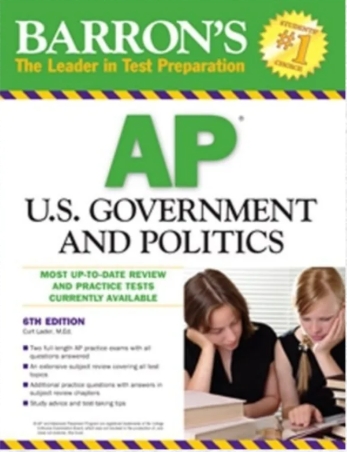 AP美国政府与政治《Barron's AP U.S. Government and Politics》