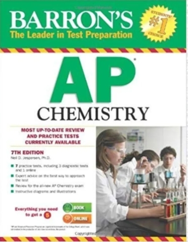 AP化学教材Barron's AP Chemistry