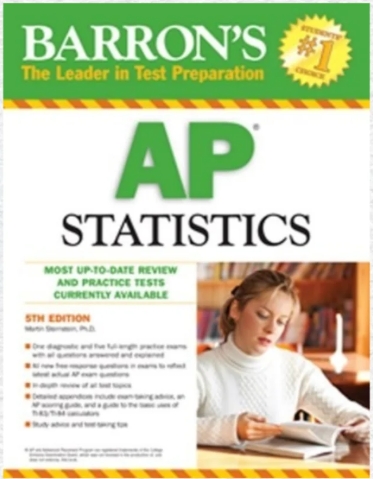 AP统计学教材Barron's AP Statistics