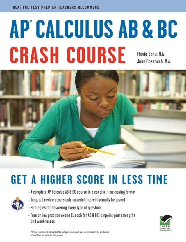 AP微积分教材下载《AP CALCULUS AB&BC CRASH COURSE》